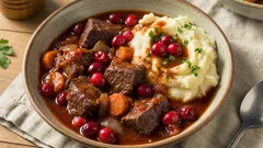 Jemné hovězí maso v brusinkové omáčce: recept, který vás překvapí